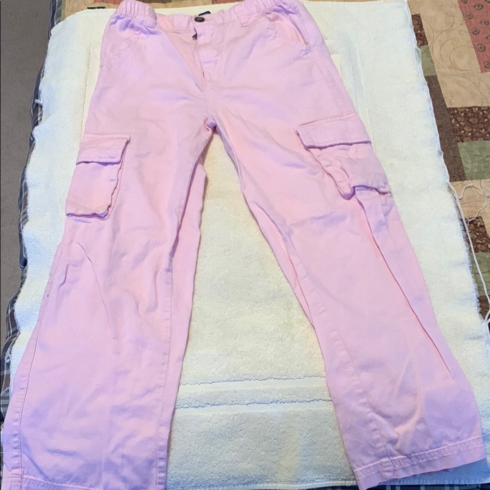 Light Pink Cargo Pants